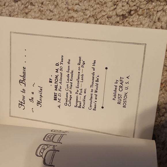 Lot of 5 Vintage Rust Craft Get Well Design Booklets 30's & 40's - Picture 12 of 16